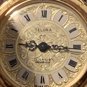 Telora 17 Jewels Pocket Watch